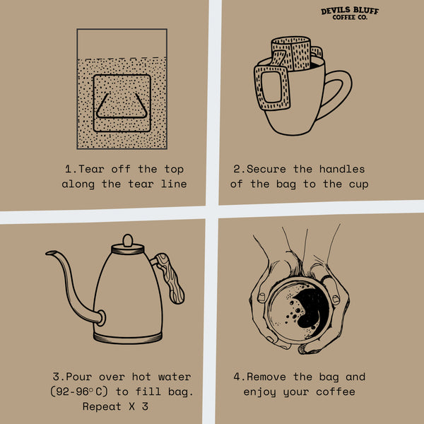 43 Degrees South - Drip Bags