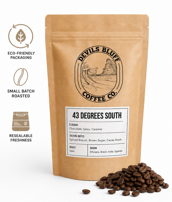 Coffee Beans - 43 Degrees South - 500g